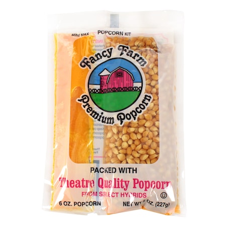 Fancy Farms Popcorn Cash & Carry Tray Pack 8 oz., PK45 4050-66